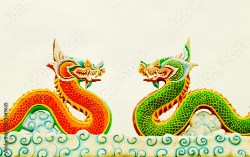 Green Dragon and Red Dragon