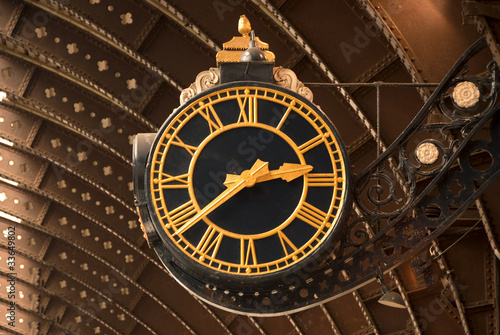 Antique Railway Station Clock