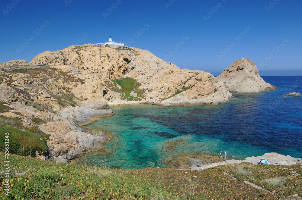 Peaceful bay at Ile Rousse - Corsica