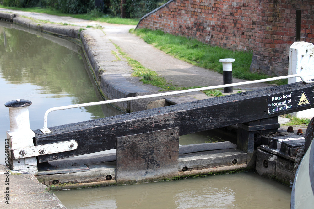 Lock From Coventry Canal To Rugby Canal.