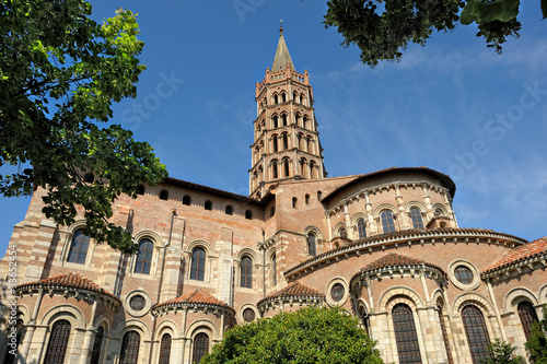 la basilique Saint-sernin de Toulouse