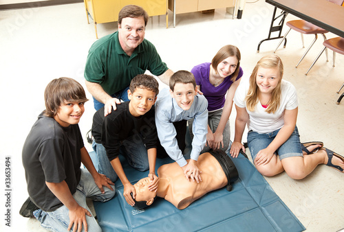 Students Learn CPR