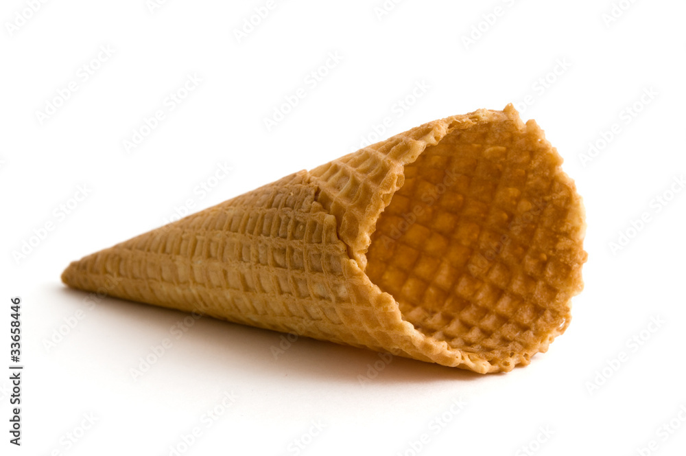 Waffel-Eistüte Waffel-Eistüte