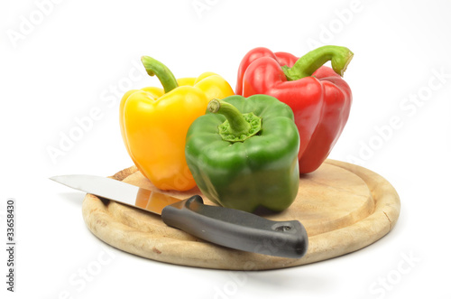 Fresh colorful paprika