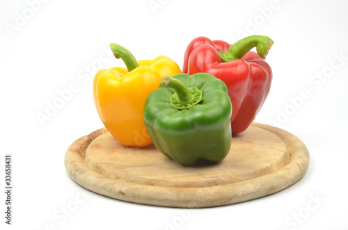 Fresh colorful paprika