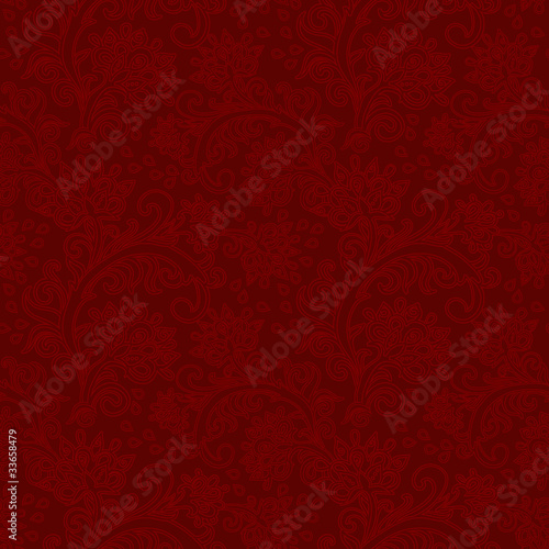 alte rote tapete