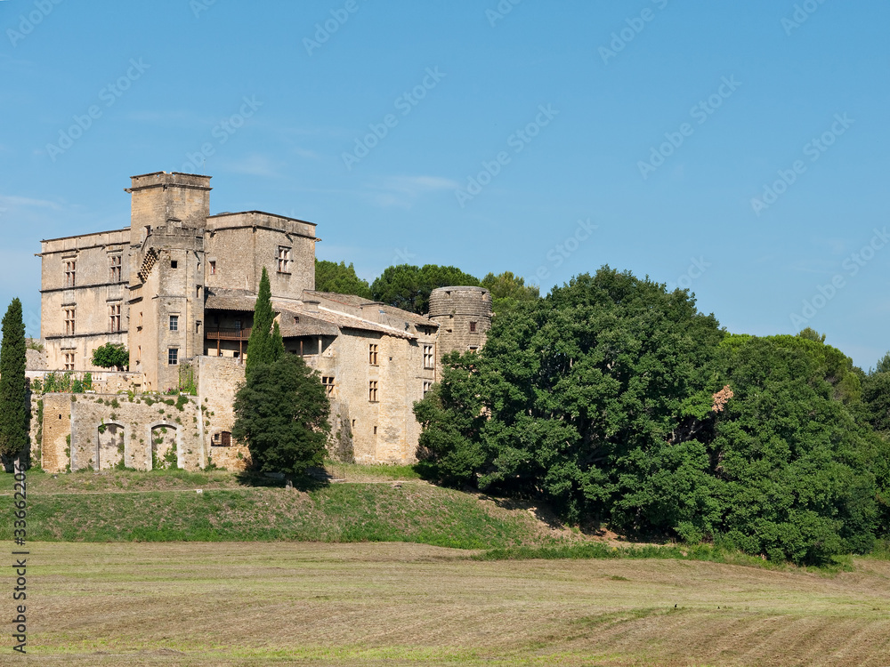 Lourmarin Chateau, Provence, south France - castle