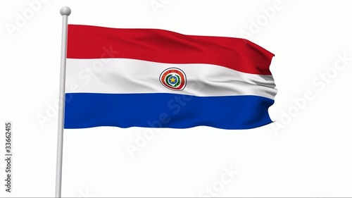 Fahne Paraguay PAL