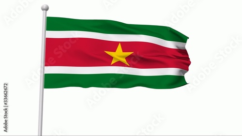 Fahne Suriname PAL