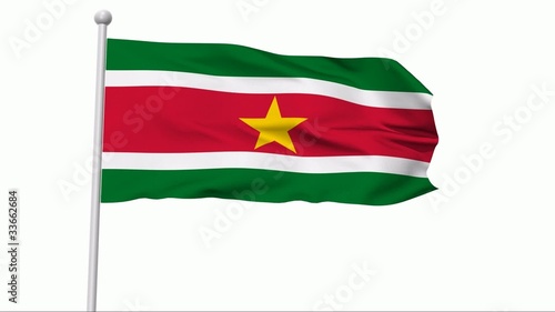 Fahne Suriname NTSC