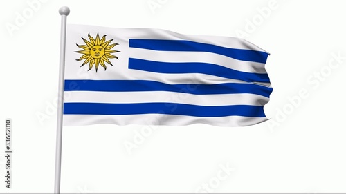 Fahne Uruguay PAL