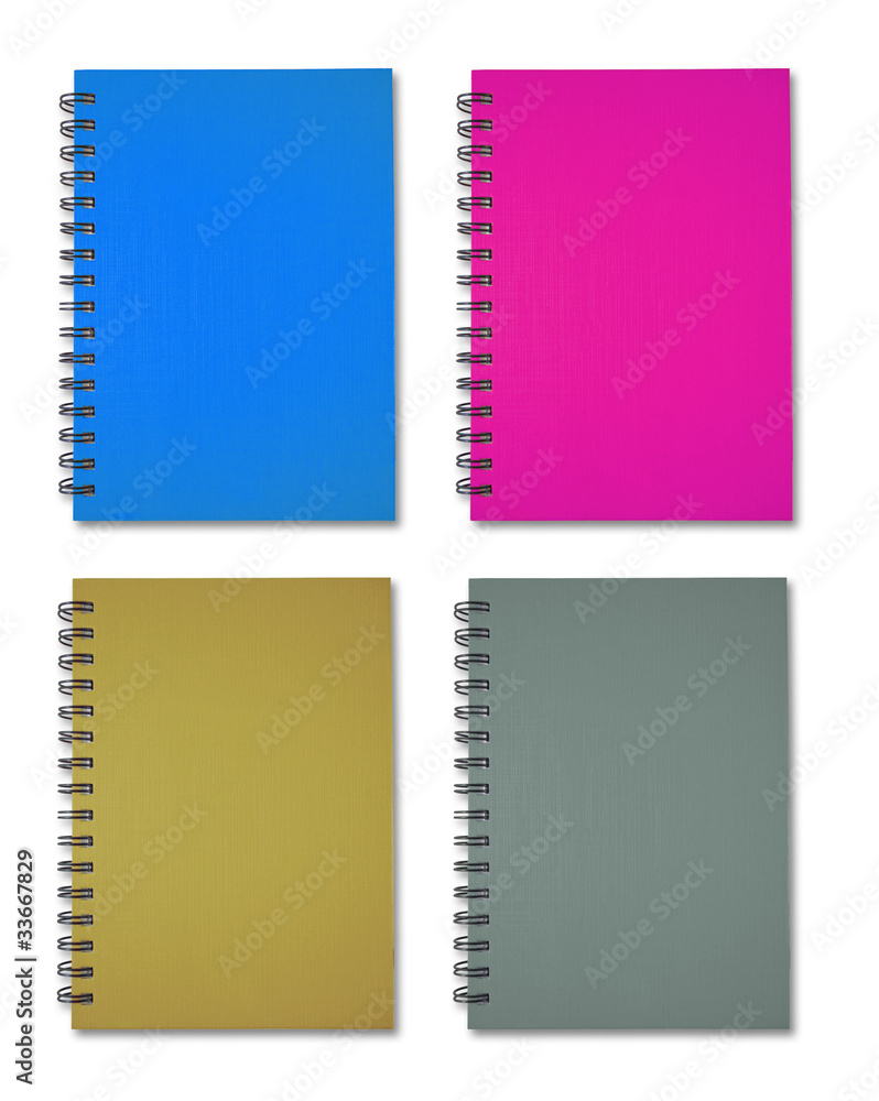 Blue pink brown grey Note Book Blue pink brown grey Note Book