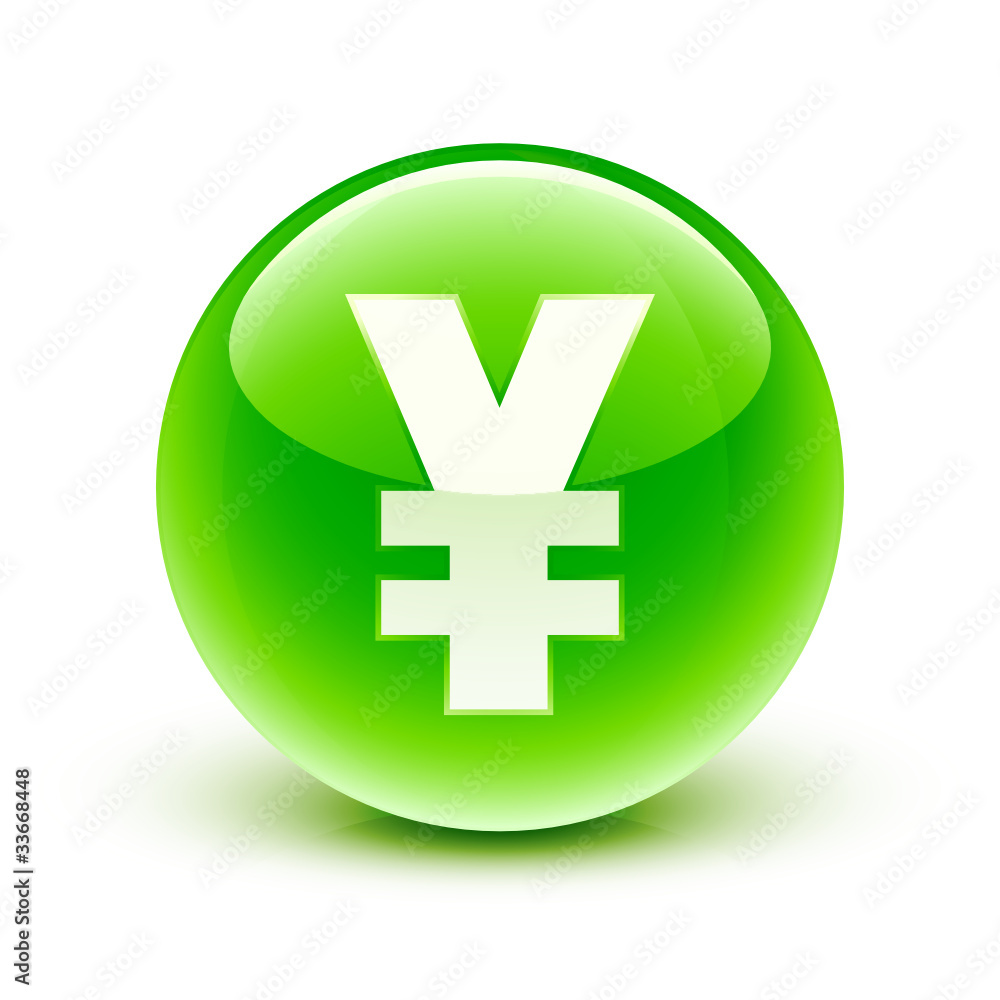 Obraz premium icône yen / yen icon