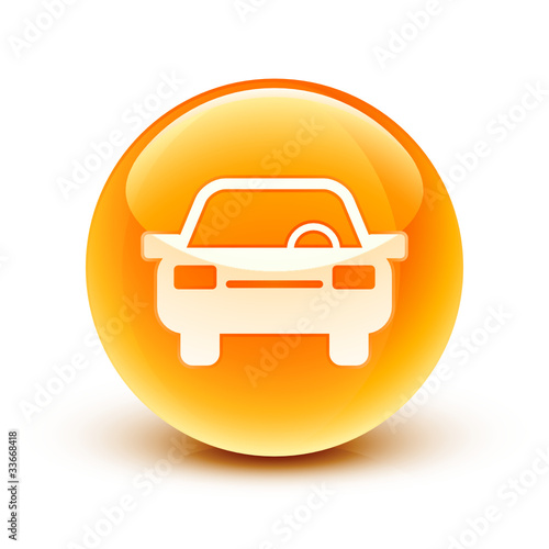 icône voiture automobile transport / car icon