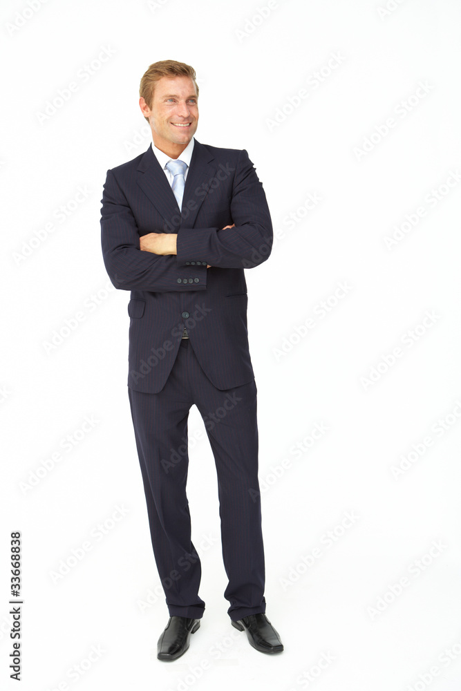 Portrait of business man in suit Portrait of business man in suit
