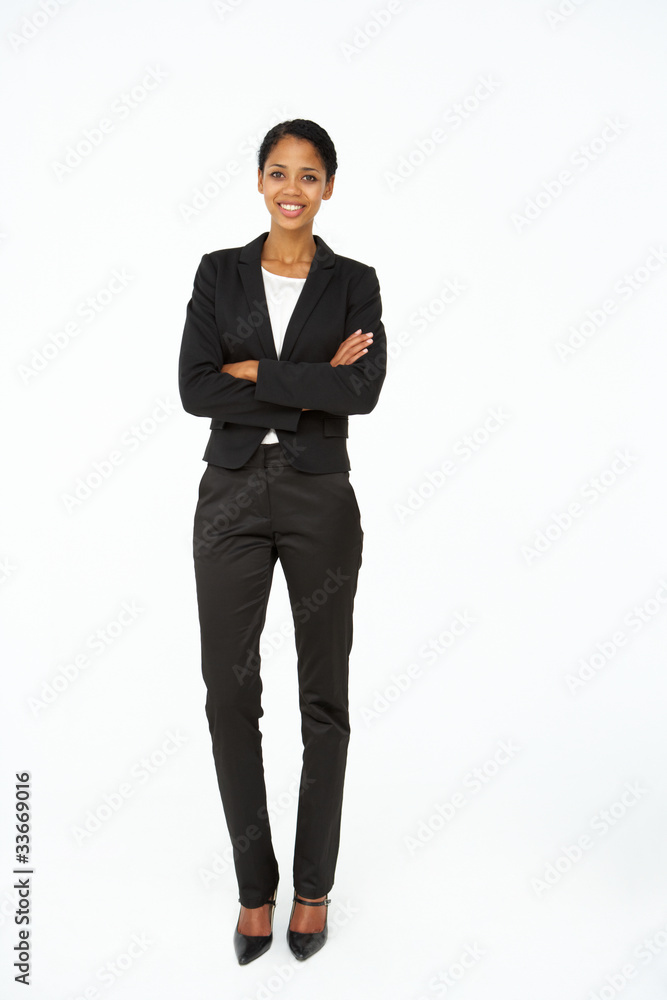 Portrait of business woman in suit Portrait of business woman in suit