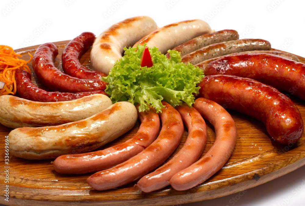 Grilled sausages Grilled sausages