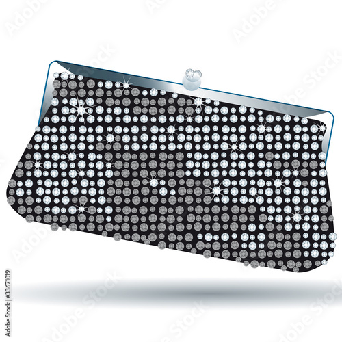 Sac ou Porte-Monnaie de Soirée à Paillettes