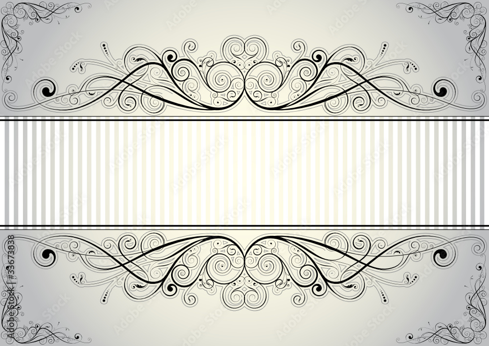Floral frame Floral frame