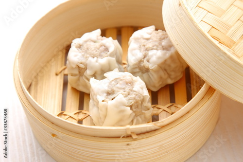 steamed meat dumpling of dim sum