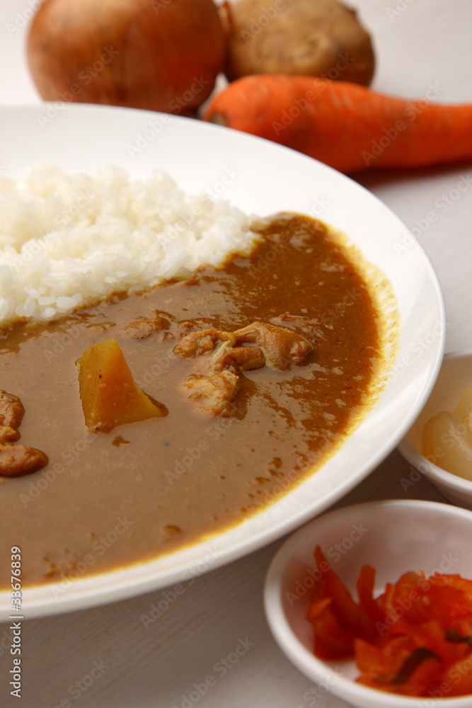 chicken curry japanese style