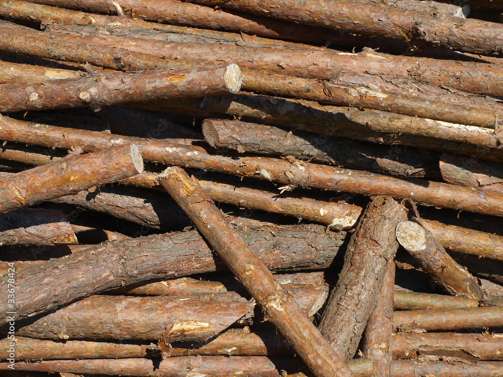 blocks of wood at the stake as a background blocks of wood at the stake as a background
