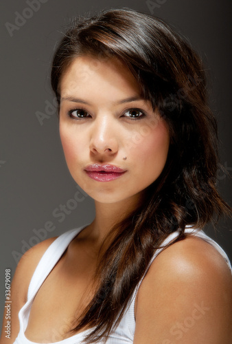 Beautiful yong woman portrait