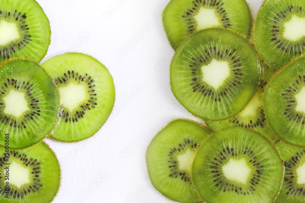 Fototapeta premium kiwi slices