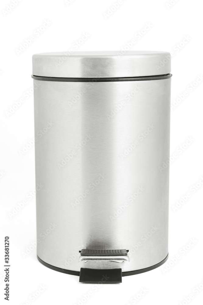 Isolated garbage bin with clipping path Isolated garbage bin with clipping path