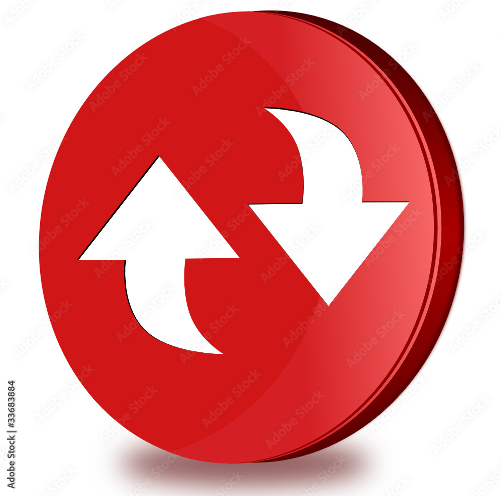 Refresh glossy icon Refresh glossy icon