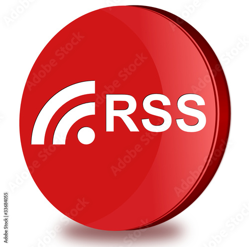Rss glossy icon