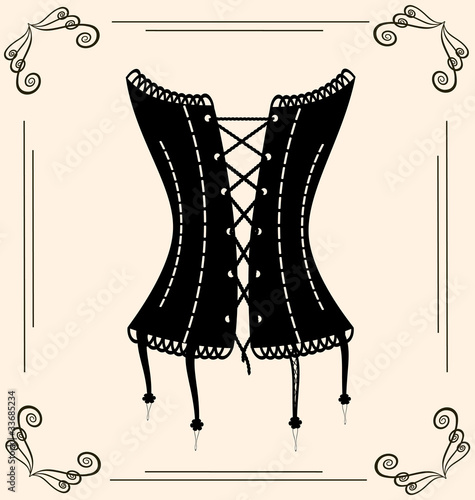 vintage corset