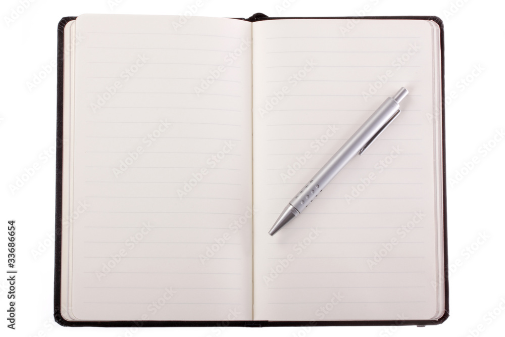 carnet de notes ouvert design avec stylo carnet de notes ouvert design avec stylo