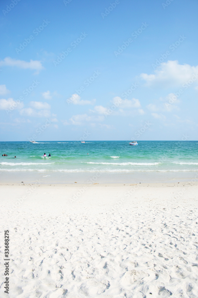 Beach on Koh Samet island in Thailand.