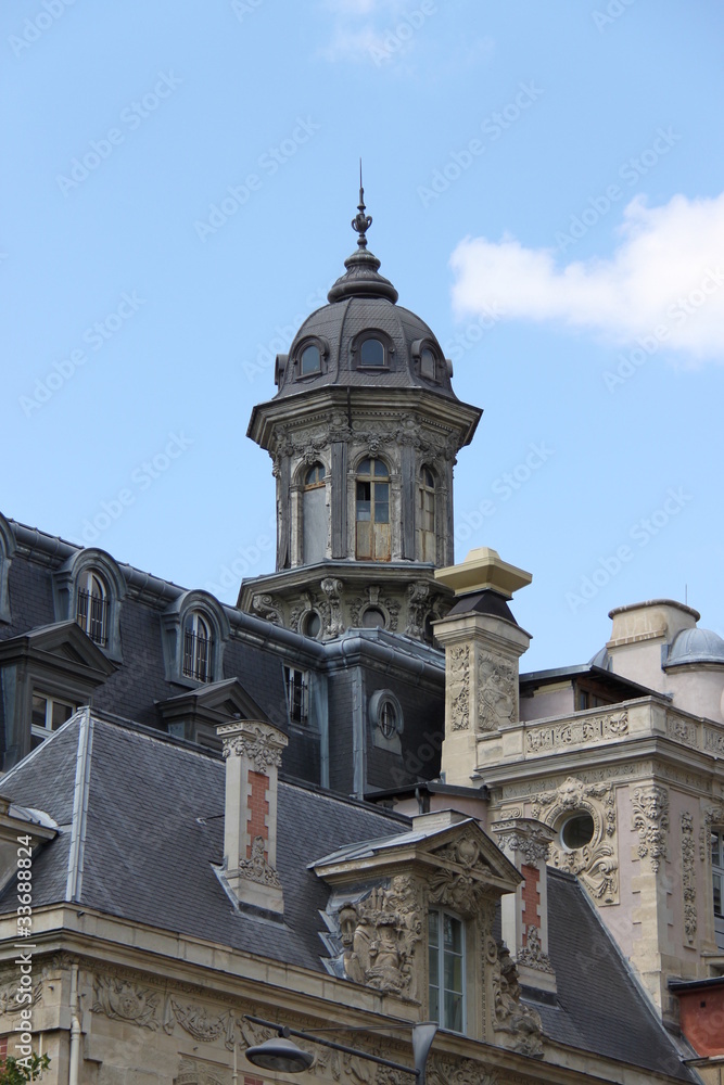 Immeuble du quartier de l'Hôtel-de-Ville à Paris