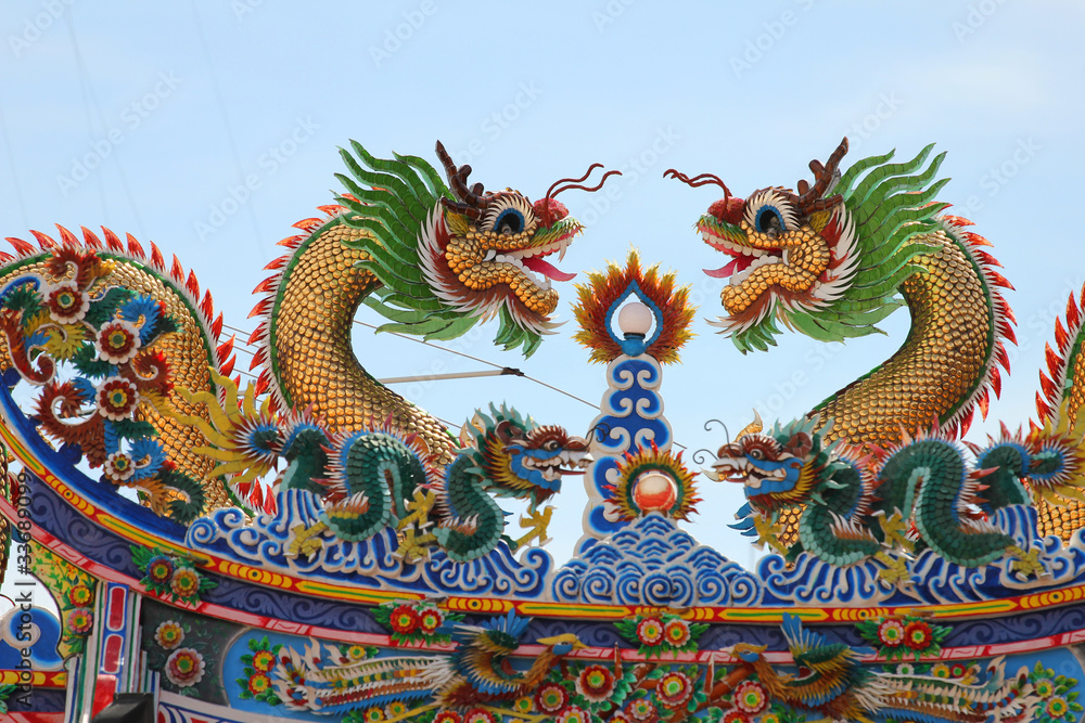 Chinese temple, Thailand.