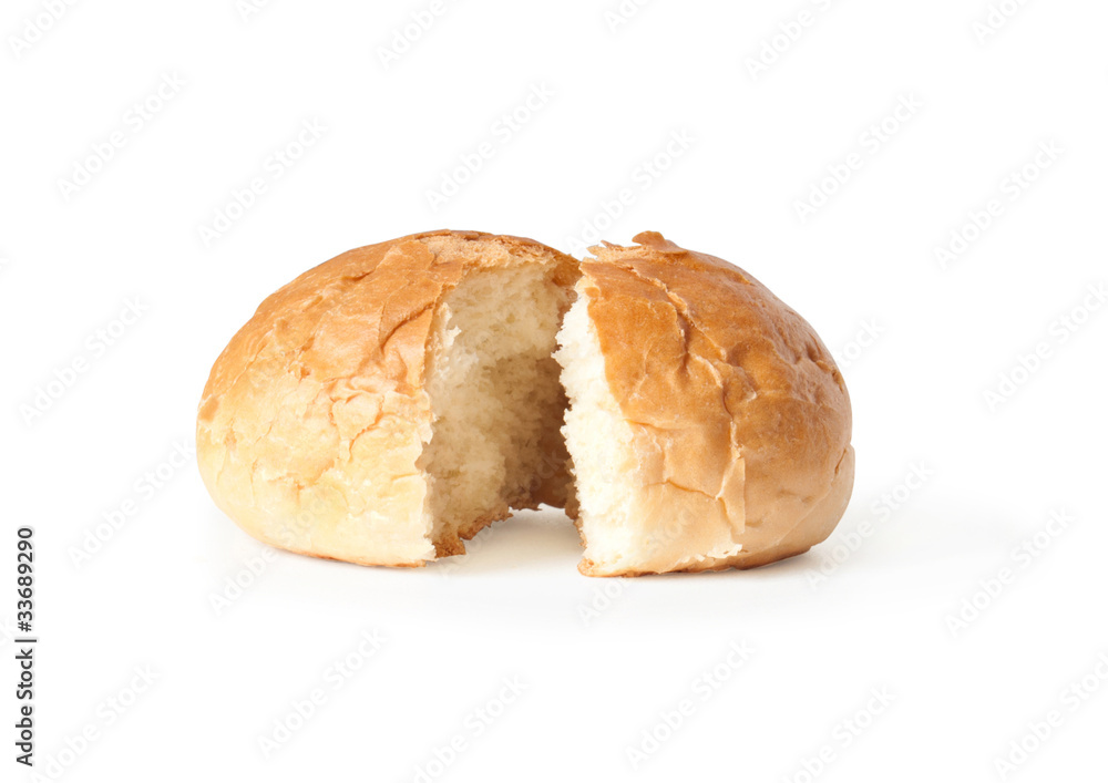 bread isolated on white background bread isolated on white background