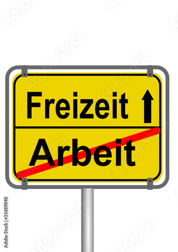 Freizeitschild