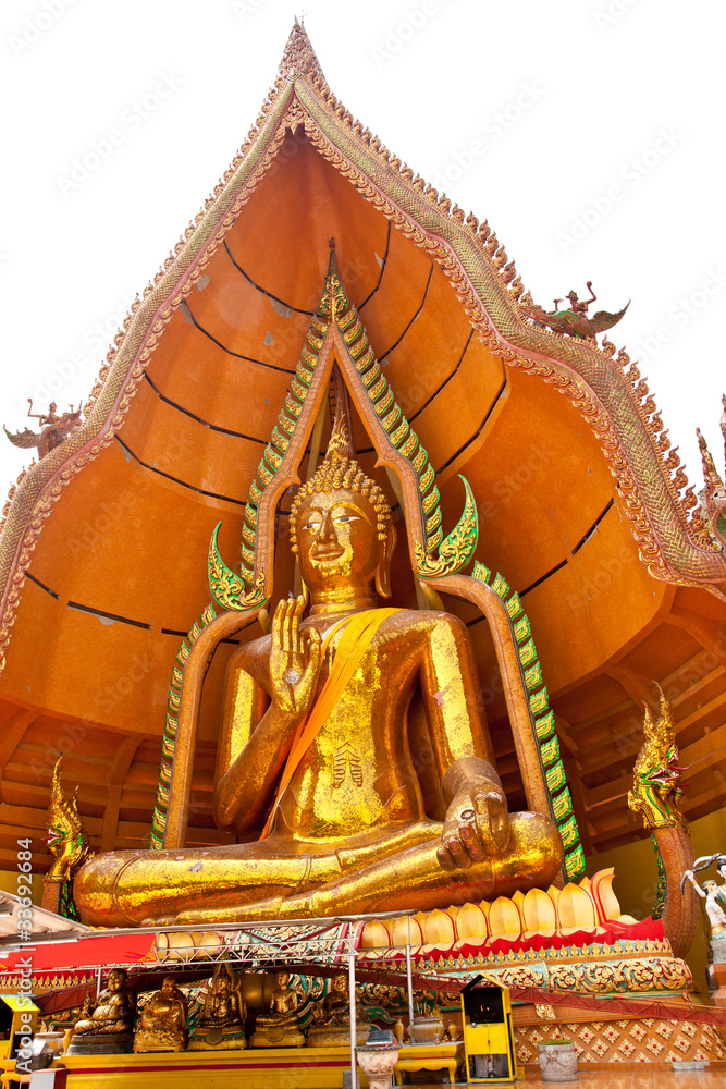 giant seated buddha, kanchanaburi, thailand giant seated buddha, kanchanaburi, thailand