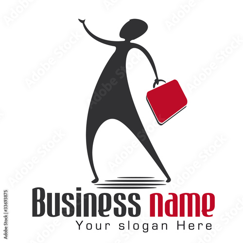 logo businessman