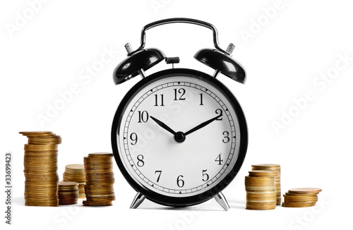 Clock and money