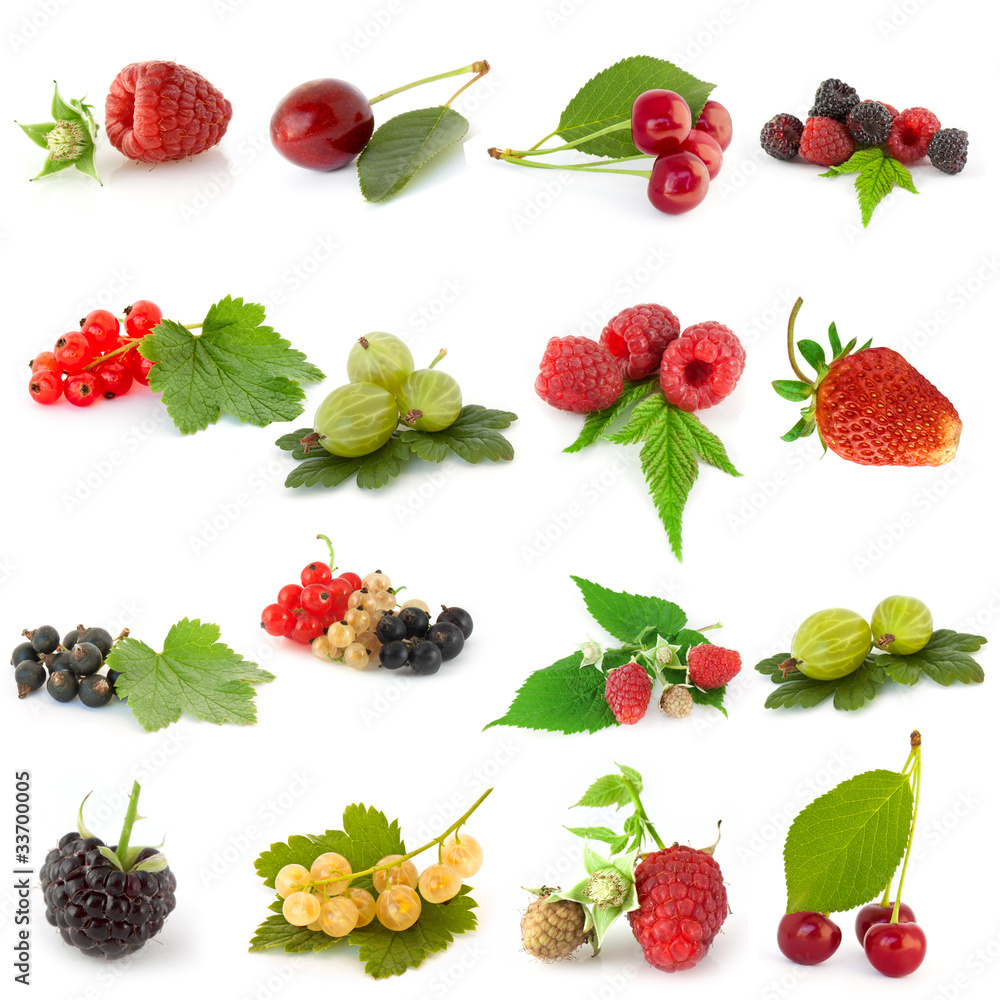 Set of fruits Set of fruits