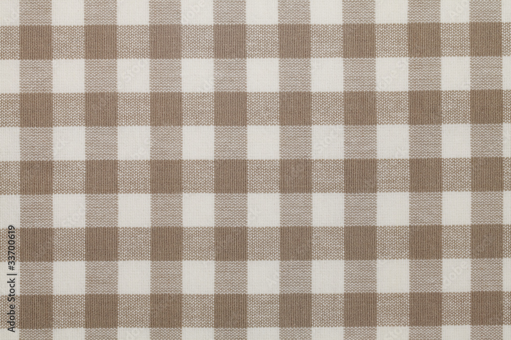 Checked Cotton Cloth Background Checked Cotton Cloth Background