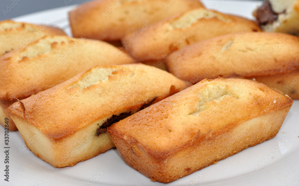 financiers fourrés au chocolat financiers fourrés au chocolat