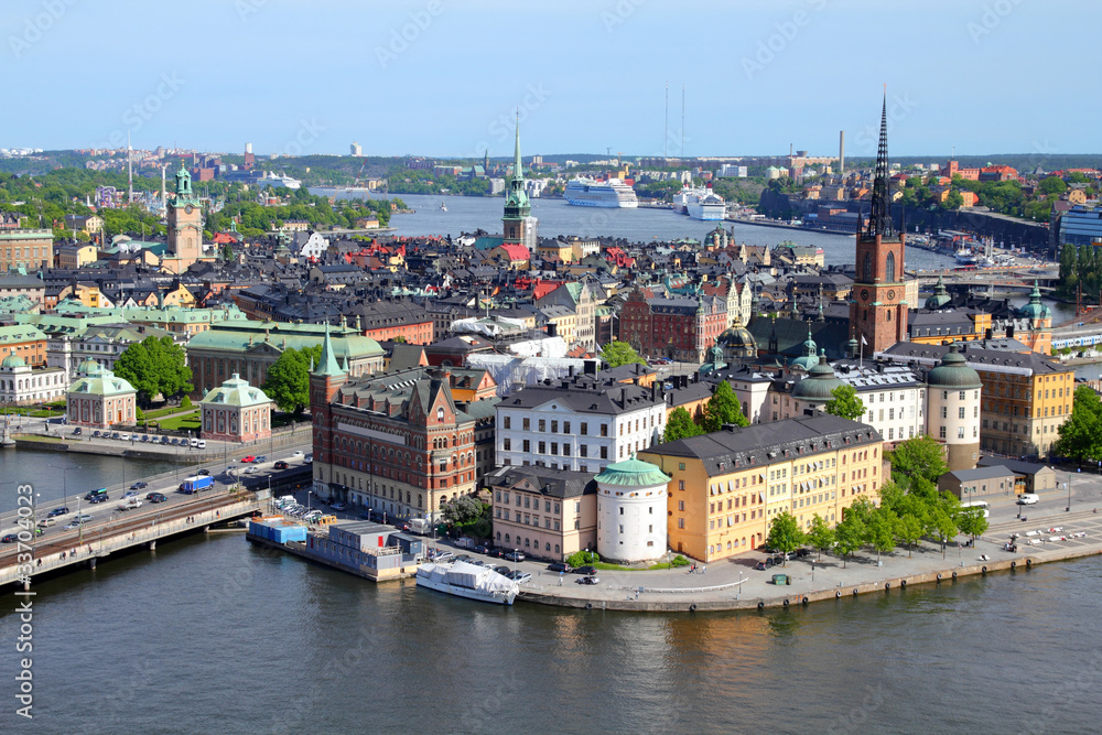 Stockholm - view of Gamla Stan