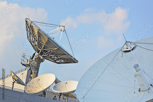 Fotografi satellite dishes