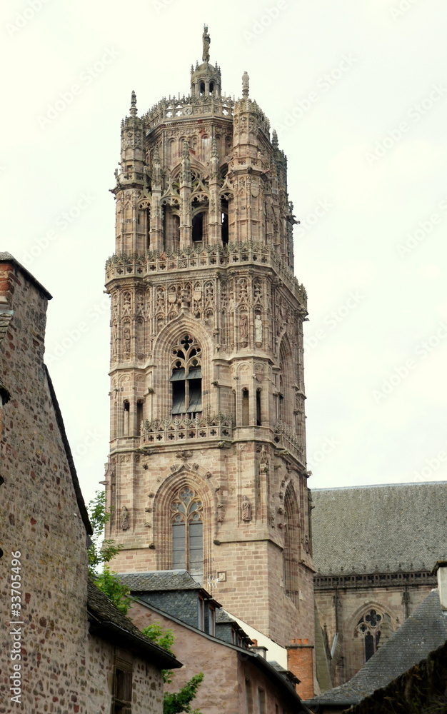 clocher de la cathédrale de Rodez