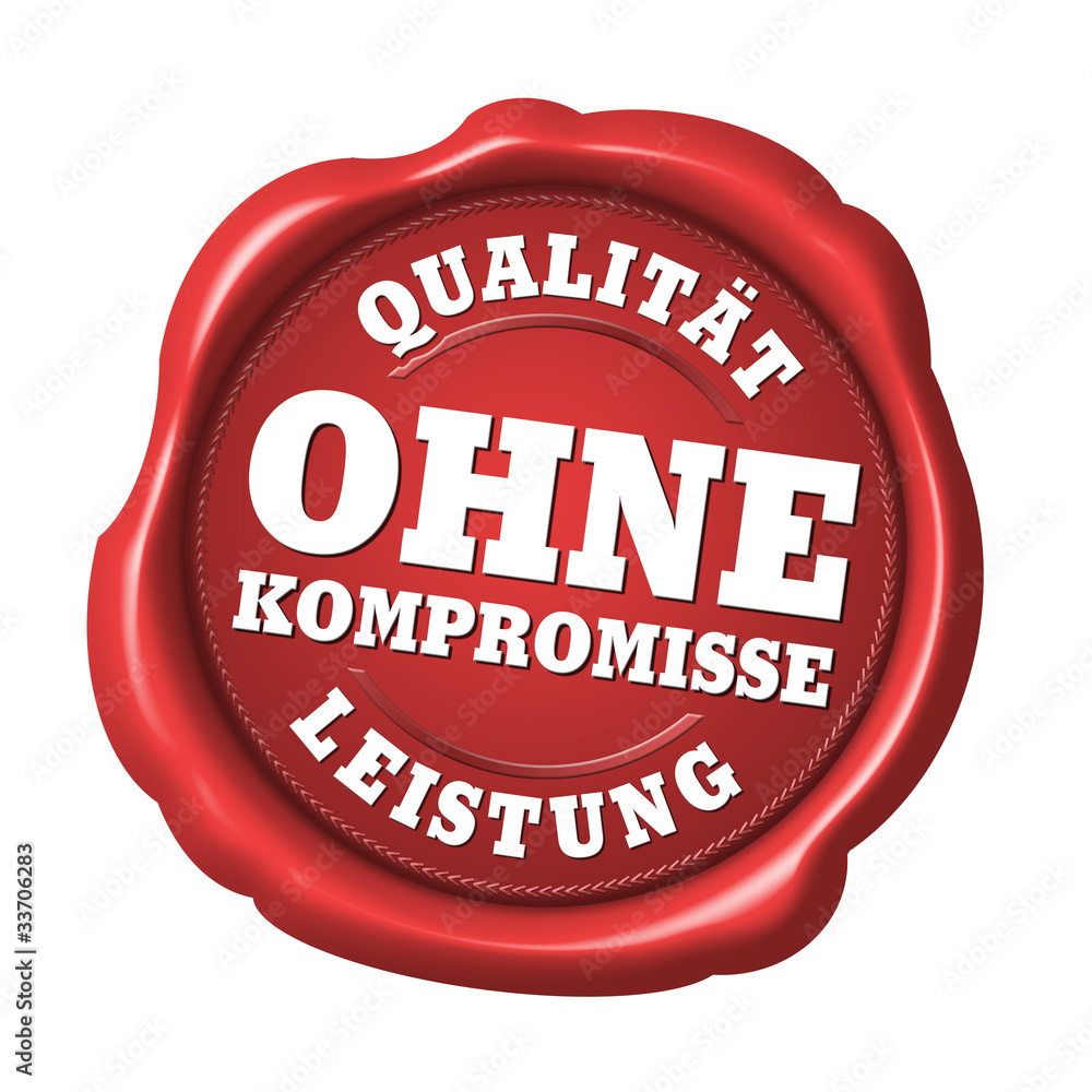 qualität leistung ohne kompromisse siegel button qualität leistung ohne kompromisse siegel button