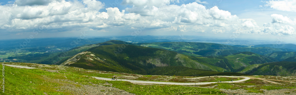 panorama of mountain