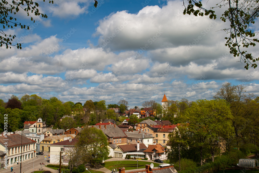 Fototapeta premium Old city Talsi in Latvia